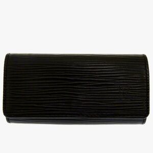 Louis Vuitton Multicle 4 Epi Black 4-ring key case